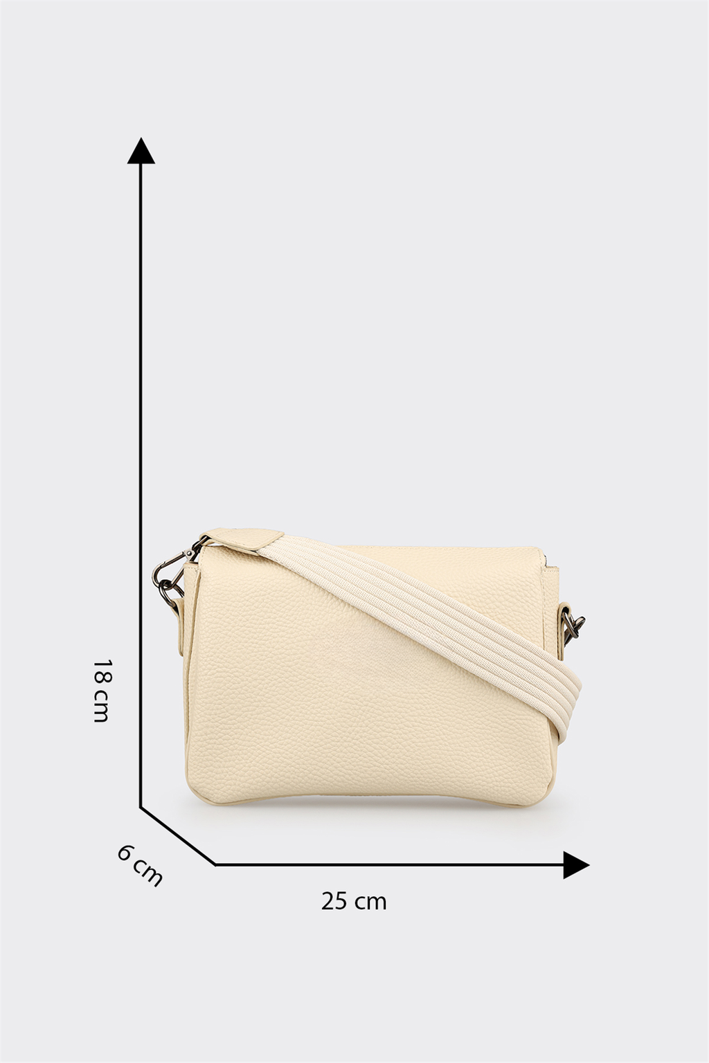 Beige Women's Crossbody Bag