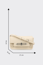 Beige Women's Crossbody Bag