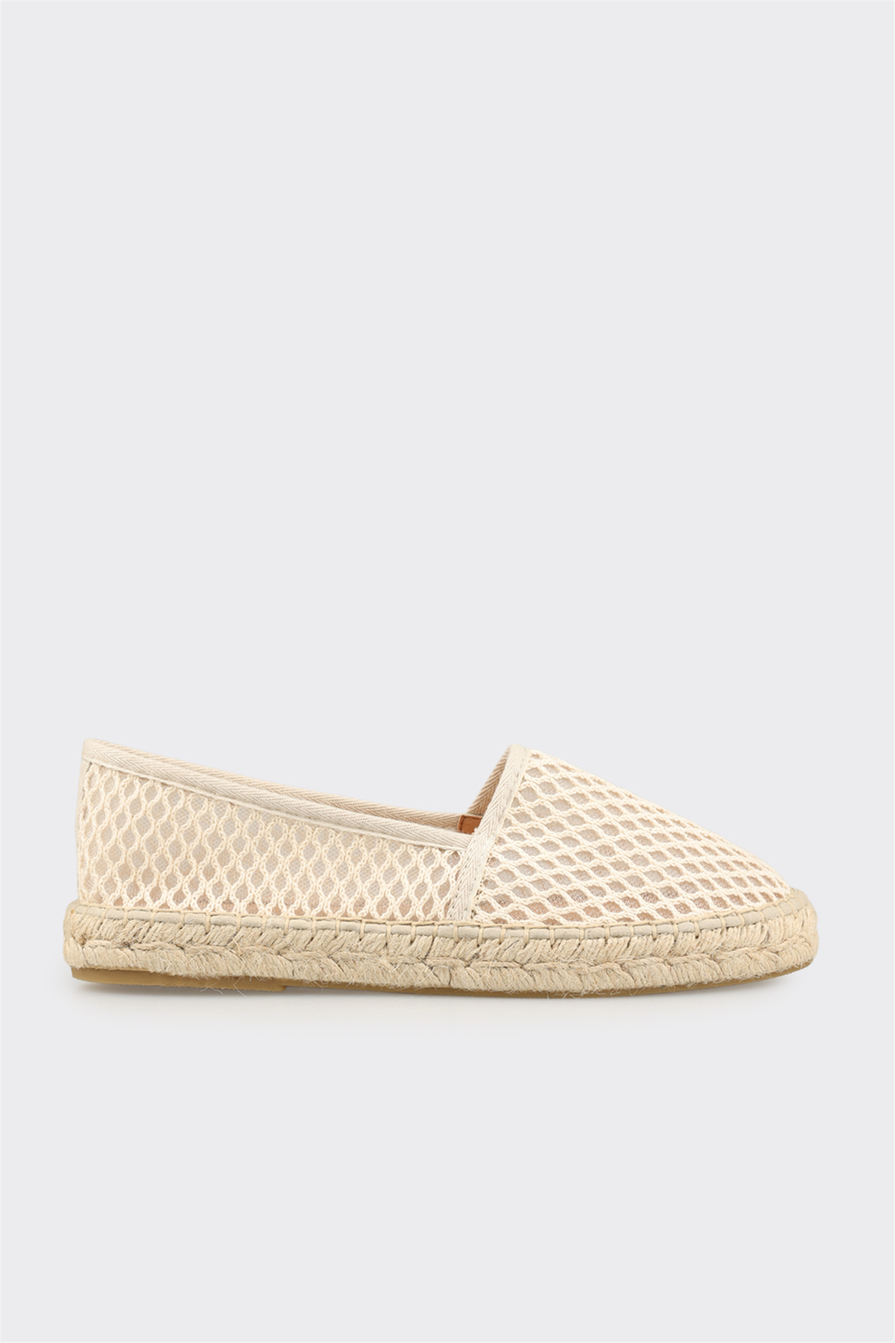 Beige Women's Wedge Shoe