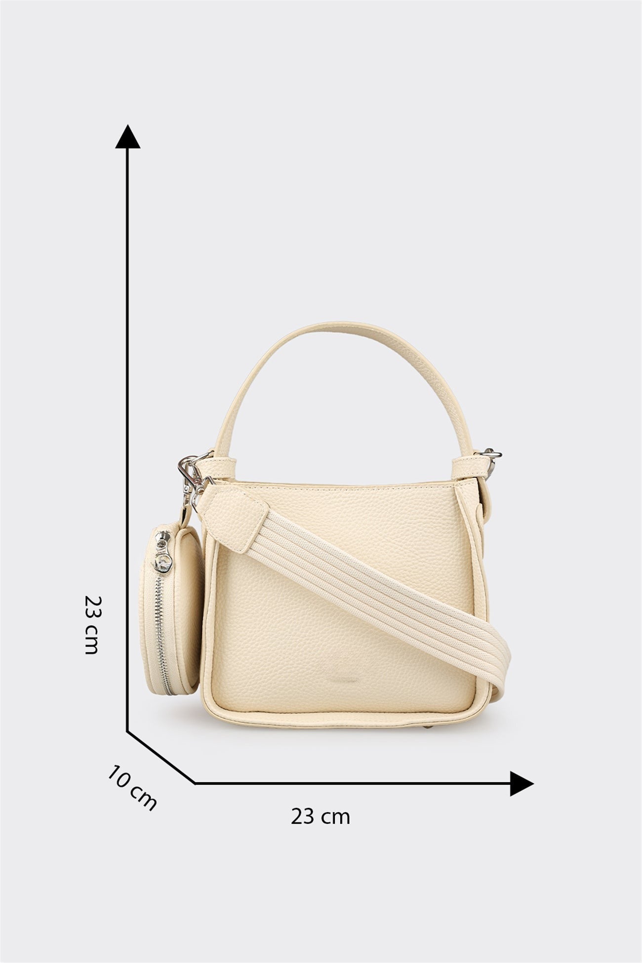 Beige Women's Handbag