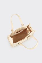Beige Women's Handbag