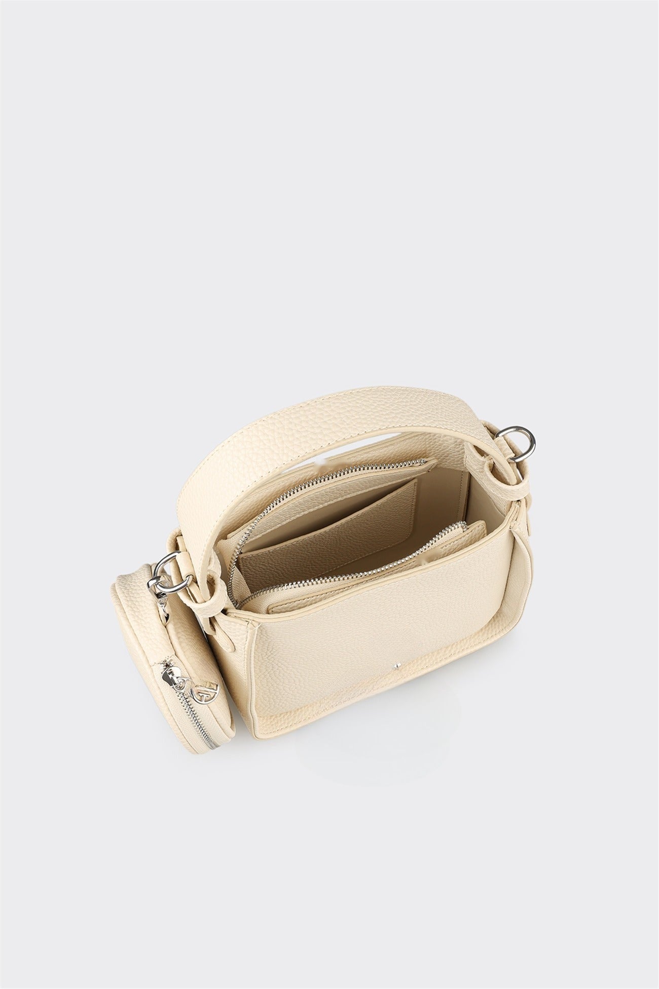 Beige Women's Handbag