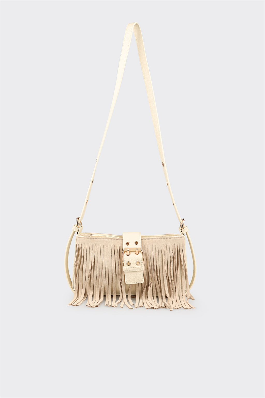 Beige Women's Mini Crossbody Bag