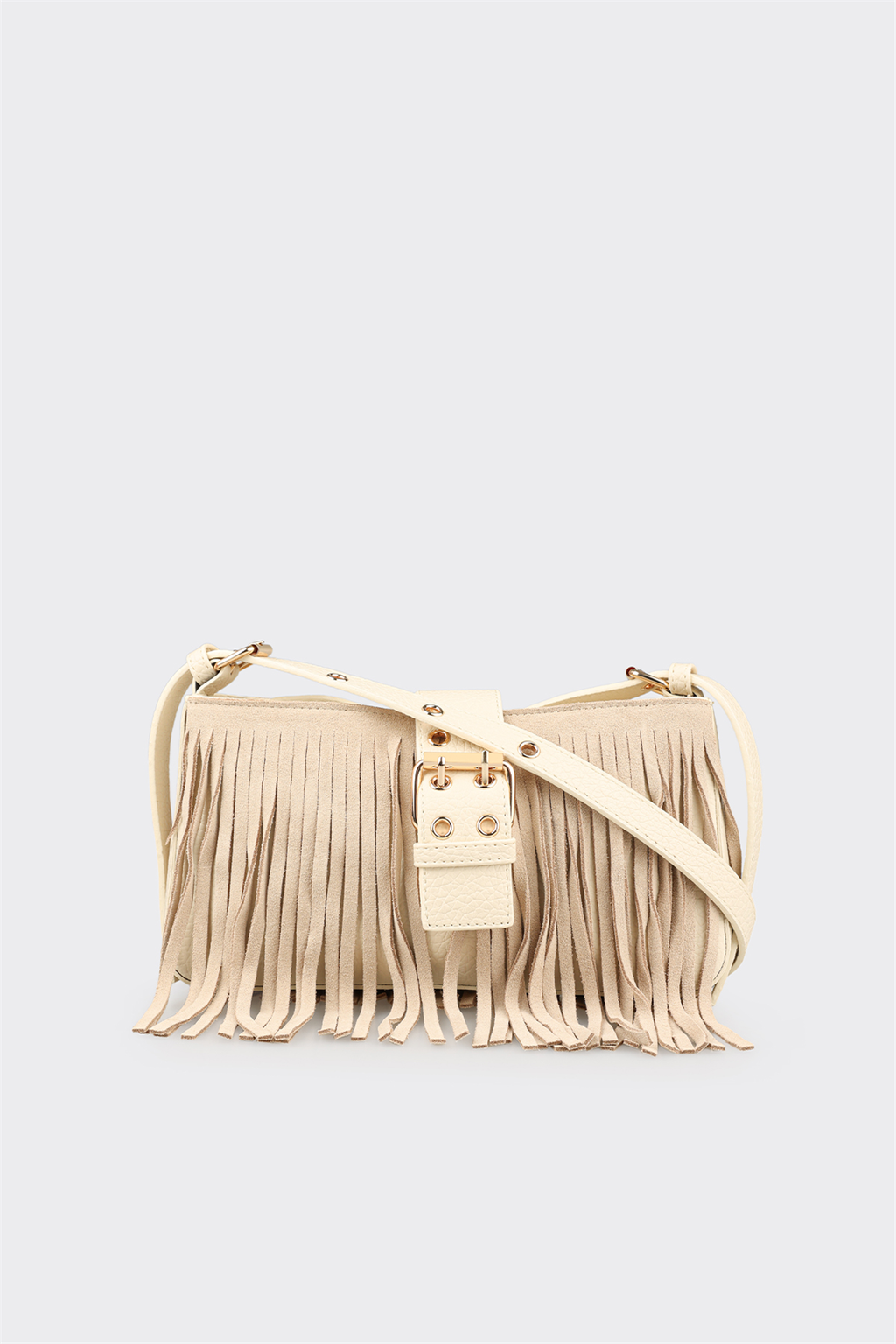 Beige Women's Mini Crossbody Bag
