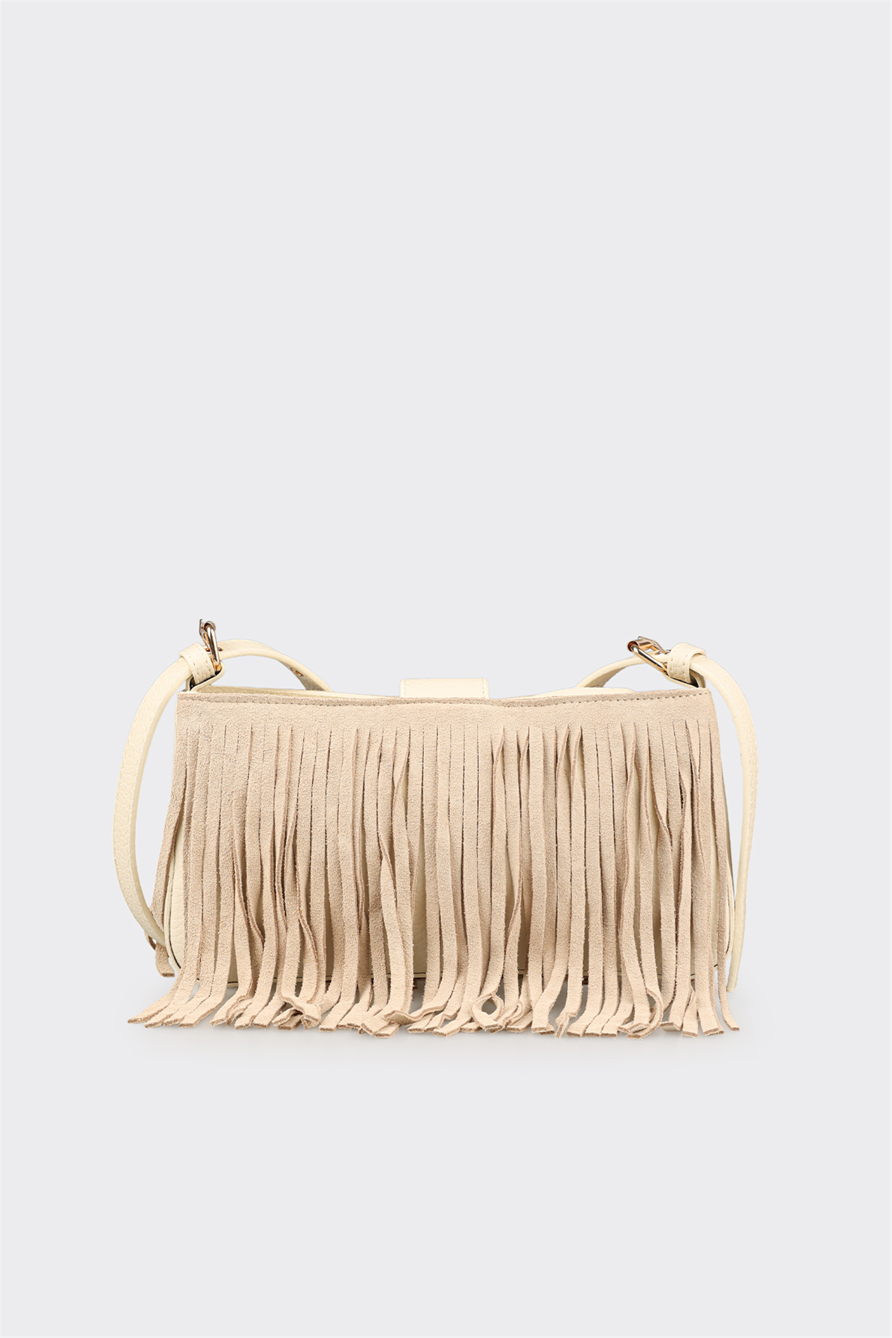 Beige Women's Mini Crossbody Bag