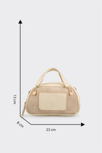 Beige Women's Mini Handbag