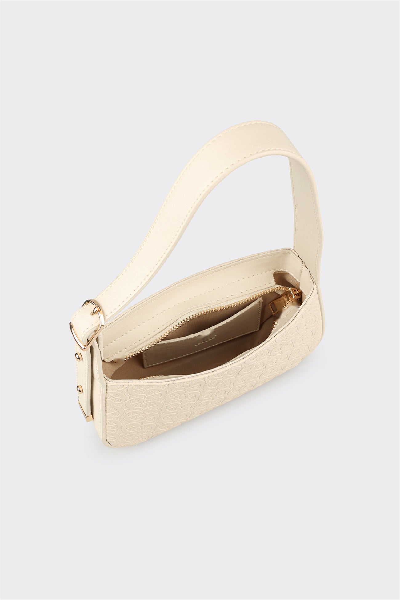 Beige Women's Mini Shoulder Bag