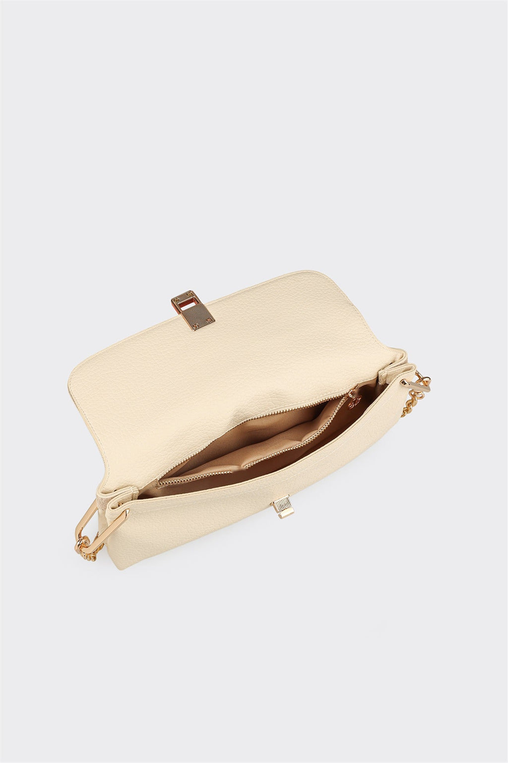 Beige Women's Mini Shoulder Bag