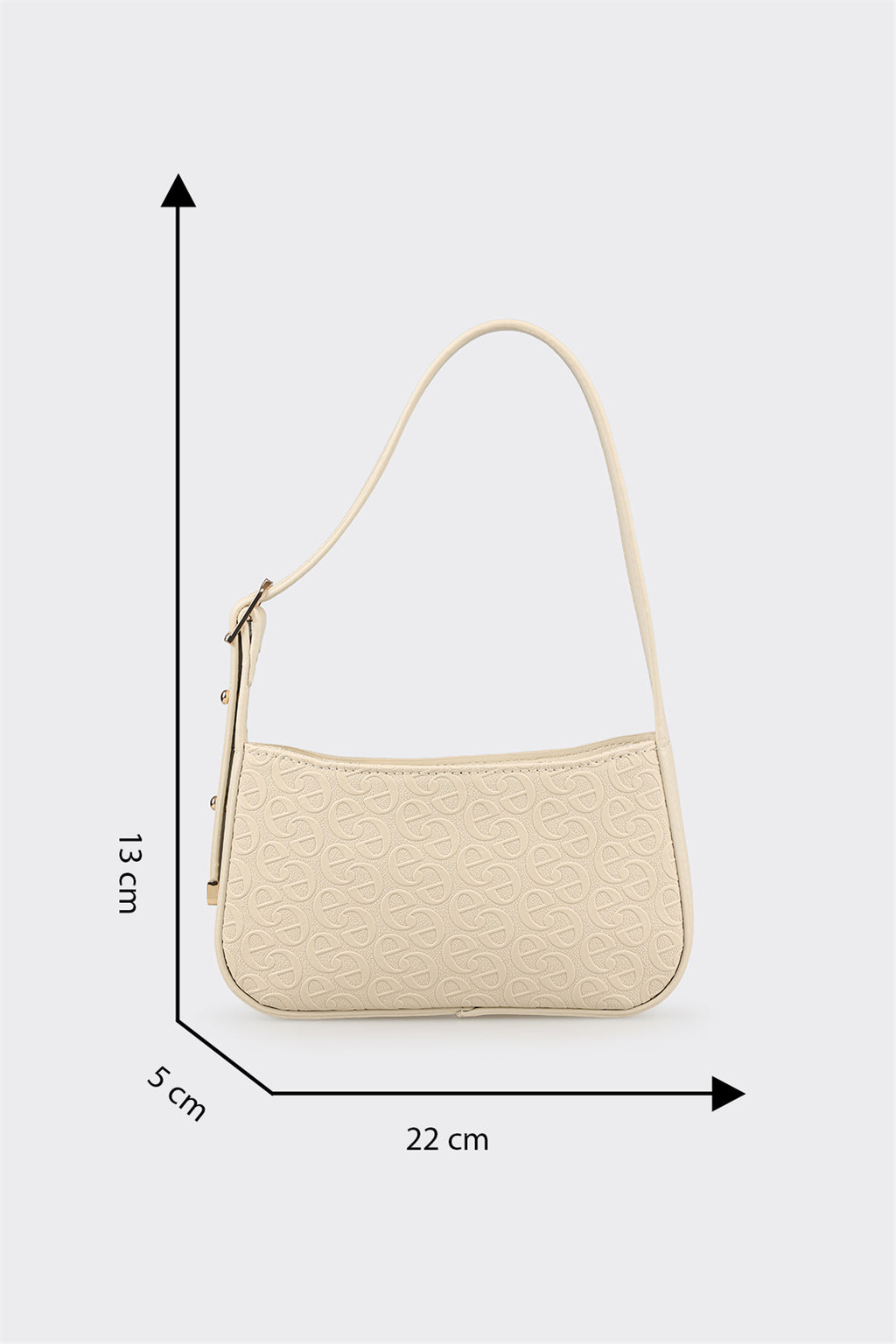 Beige Women's Mini Shoulder Bag