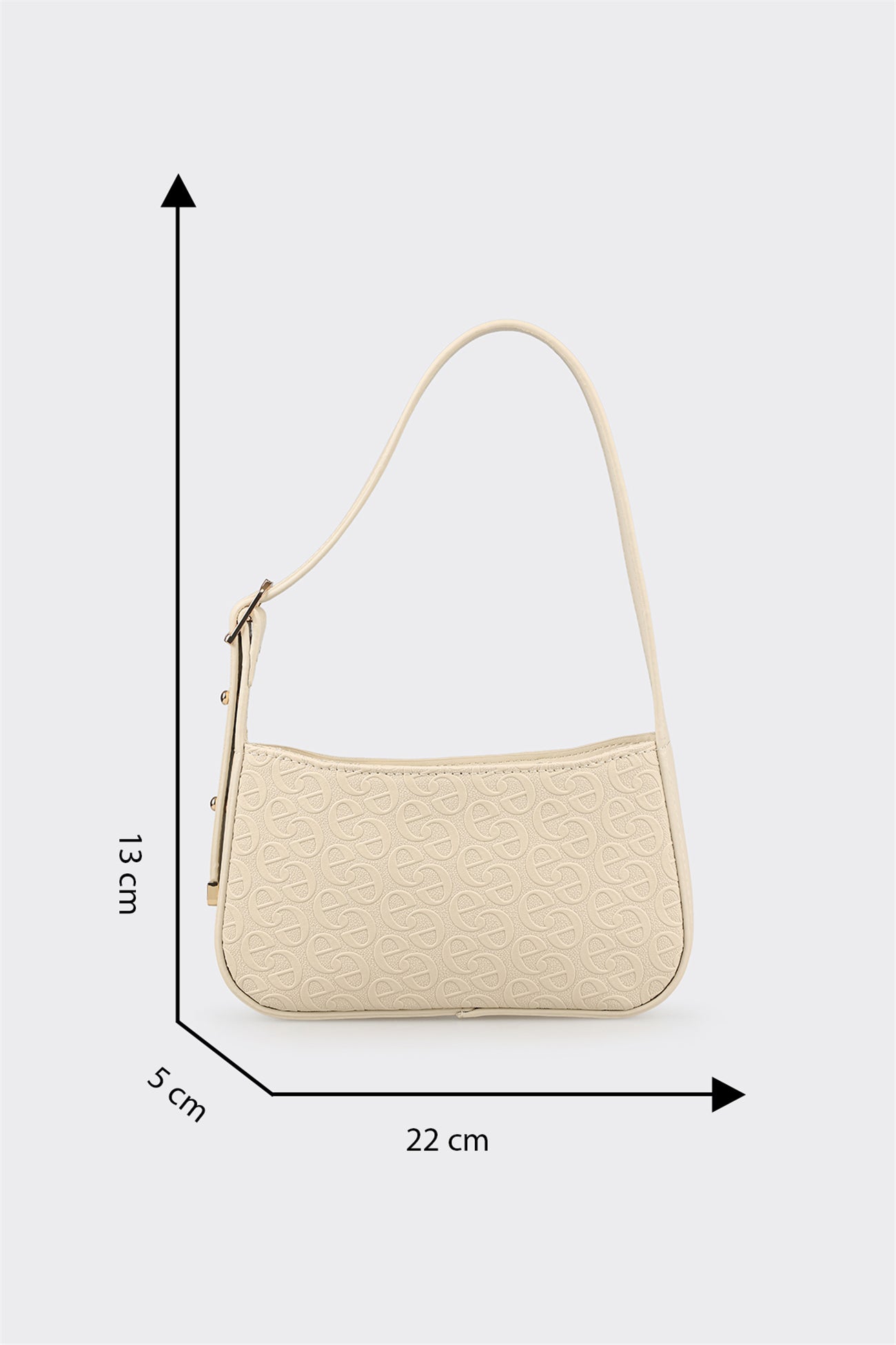 Beige Women's Mini Shoulder Bag