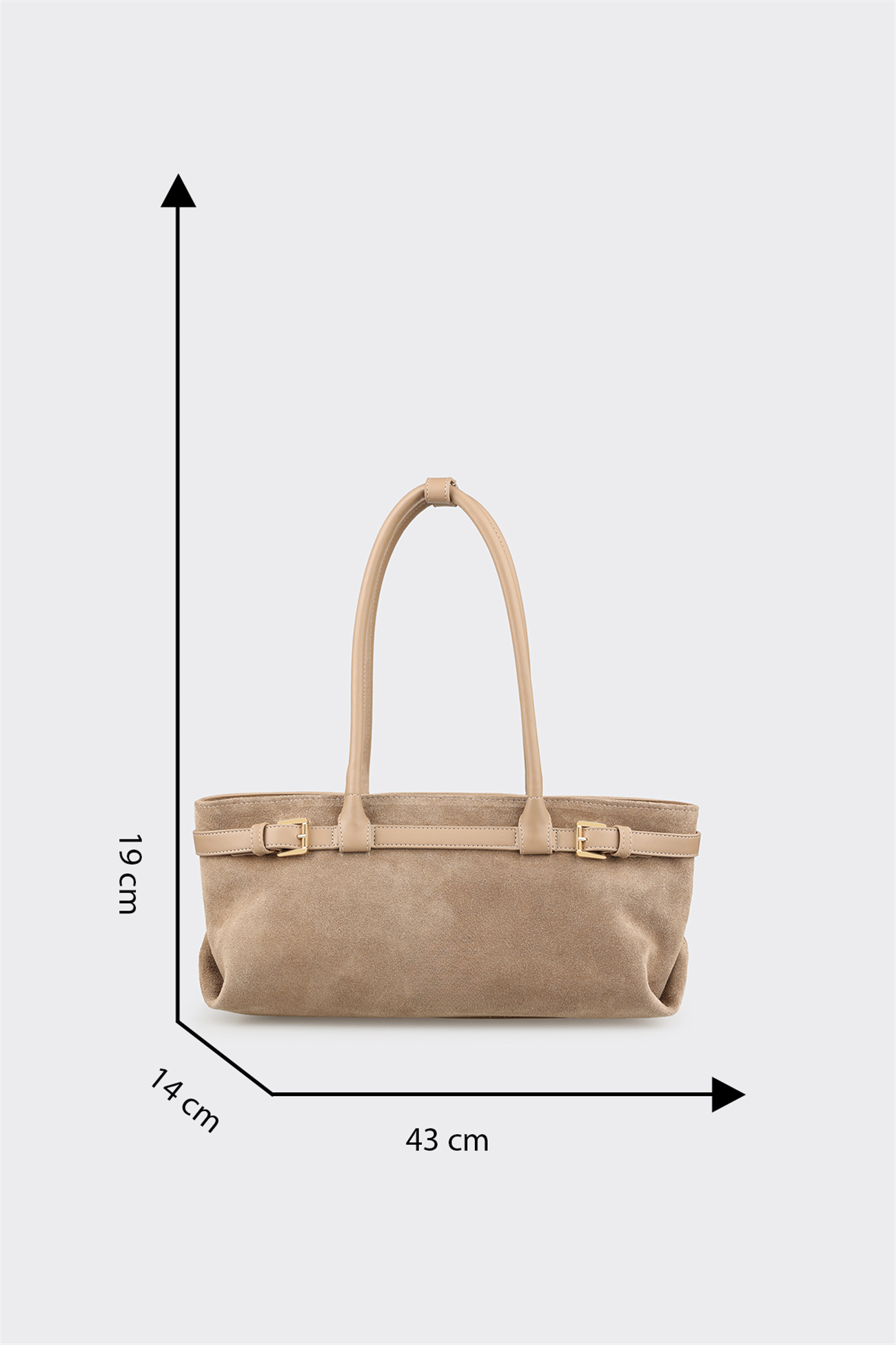 Beige Women's Shoulder Bag