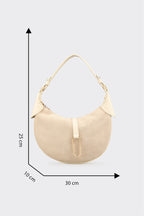 Beige Women's Shoulder Bag