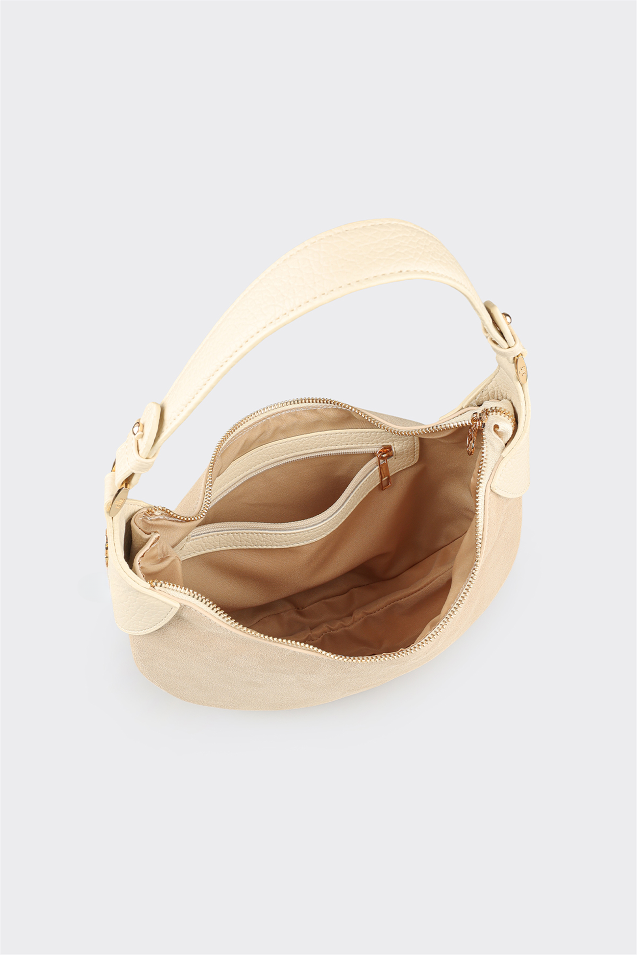 Beige Women's Shoulder Bag