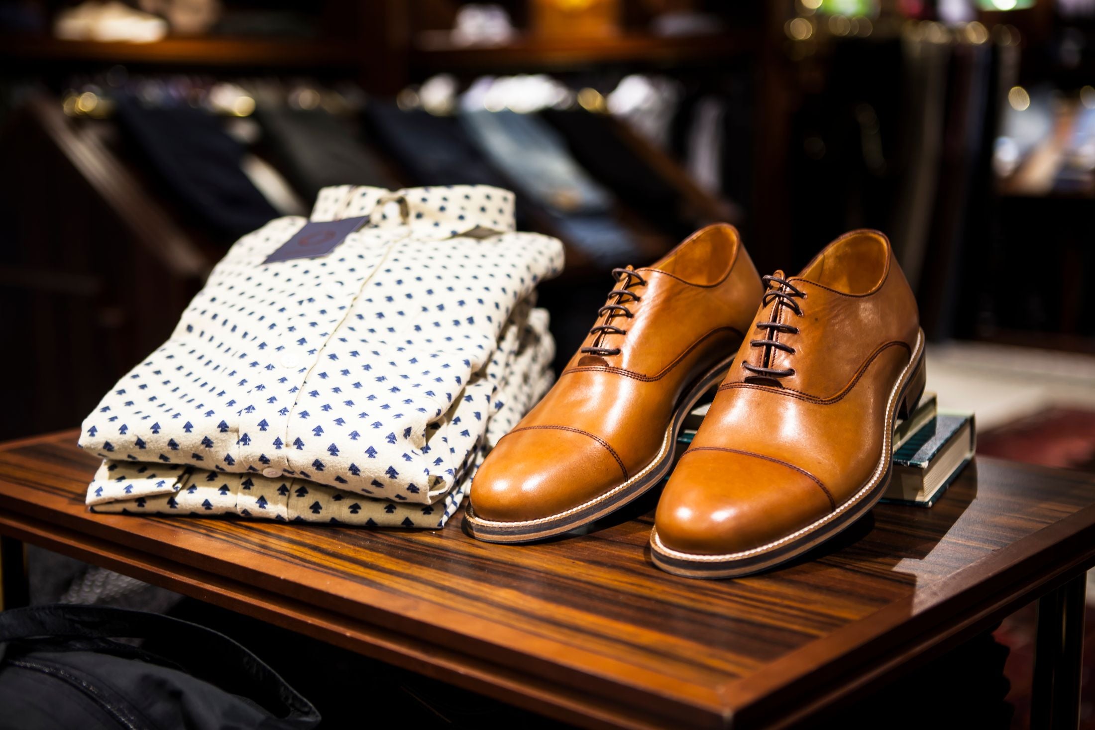 Handcrafted leather shoes