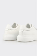 White Leather Men's Casual Shoe