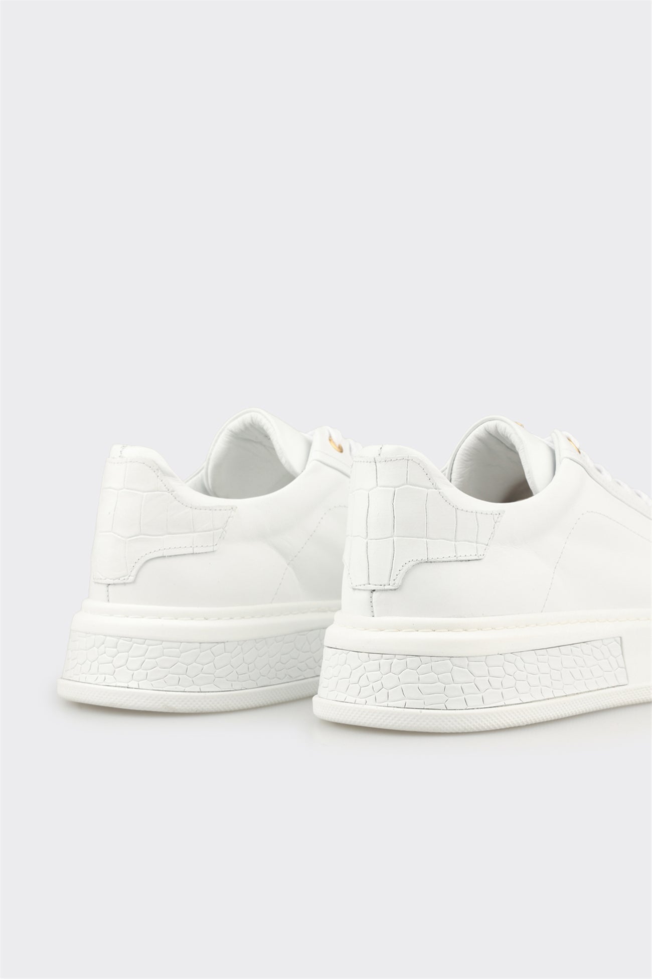 White Leather Men's Sneaker