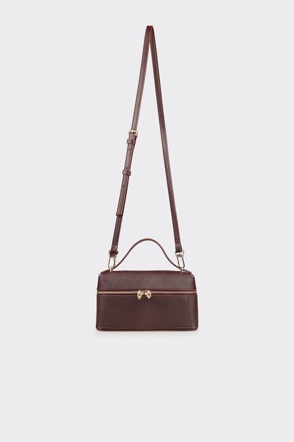 Burgundy Women's Mini Handbag