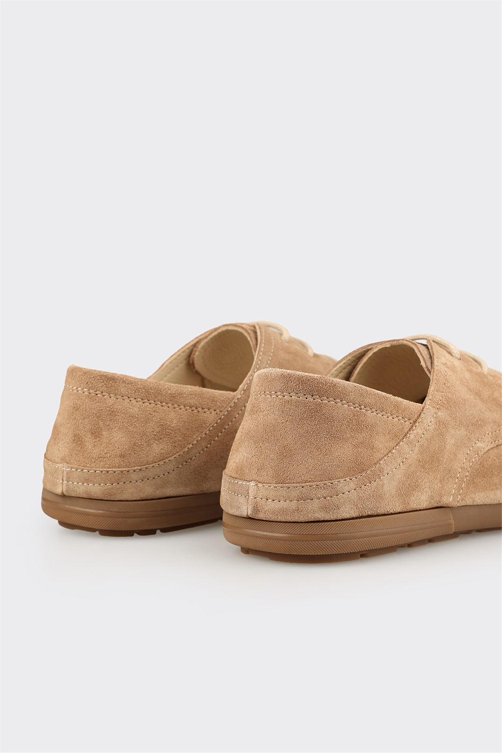 Camel Leather Men's Casual Shoe