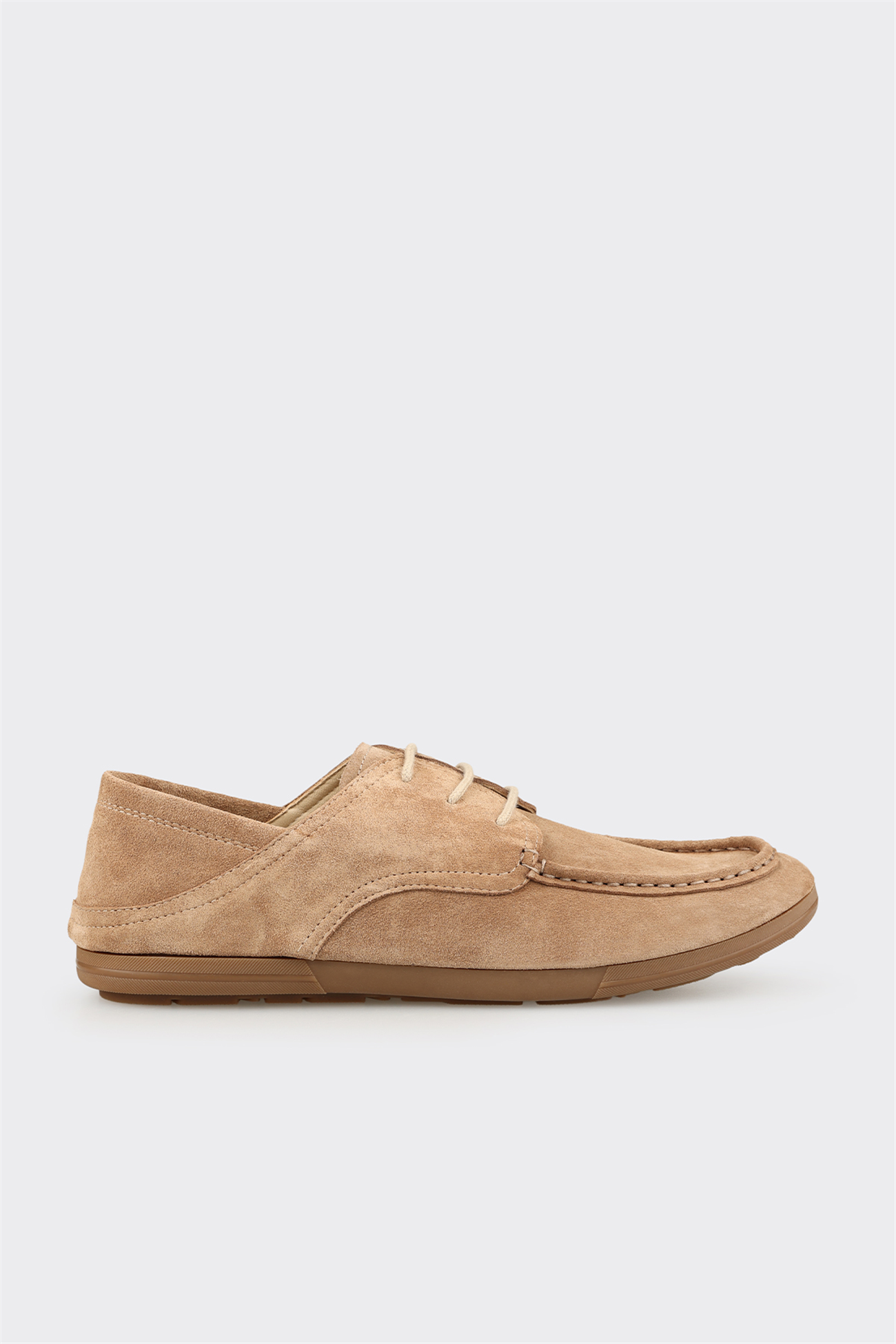 Camel Leather Men's Casual Shoe