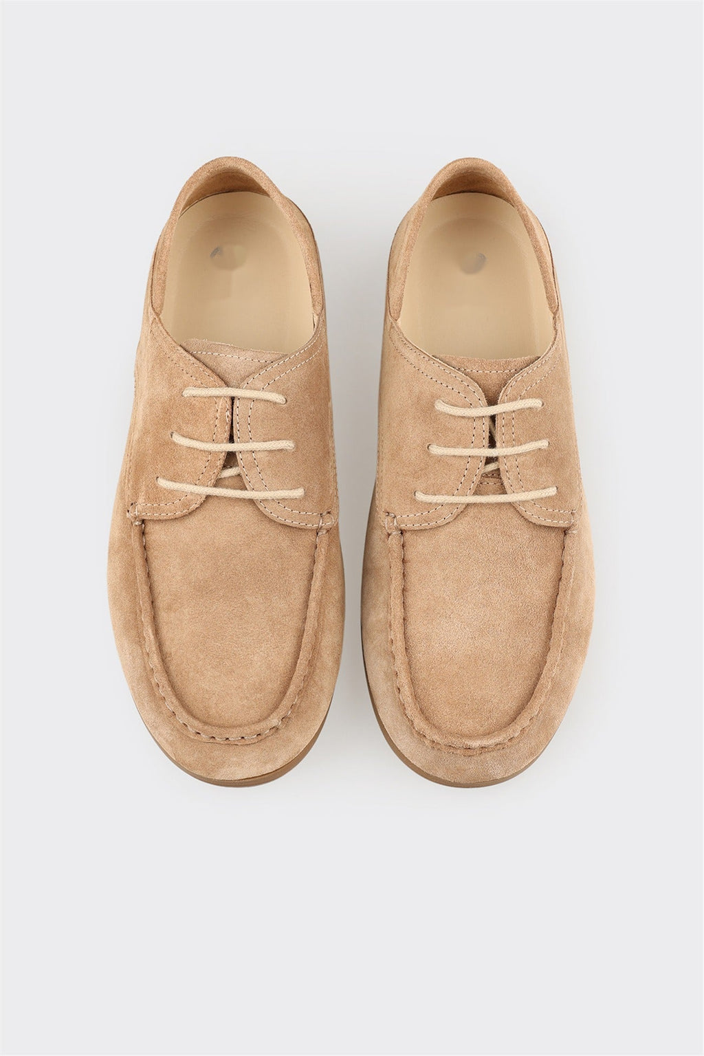 Camel Leather Men's Casual Shoe