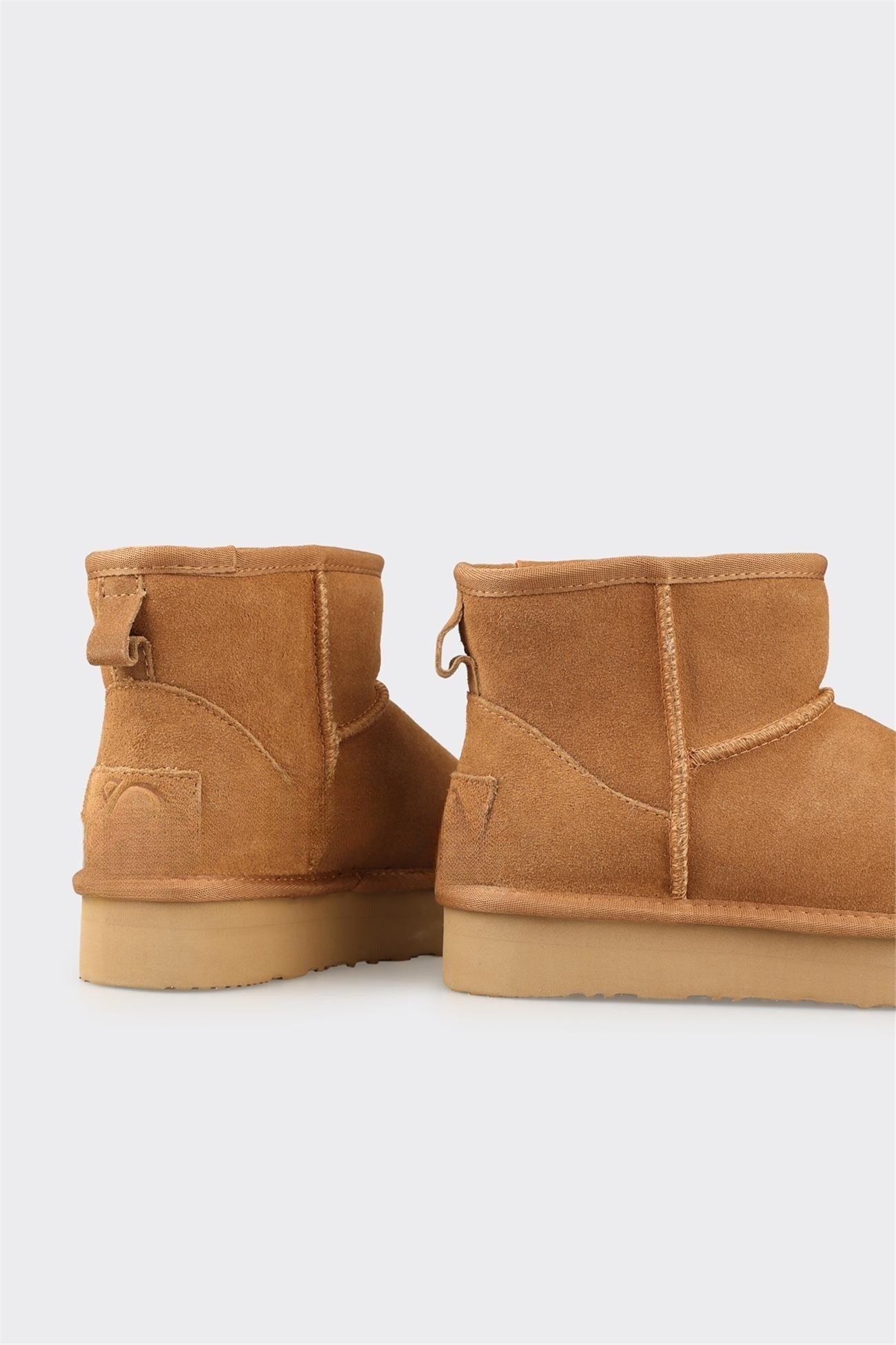 Camel Leather Women's Casual Boot