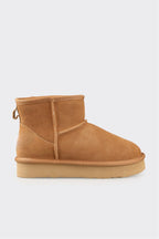 Camel Leather Women's Casual Boot