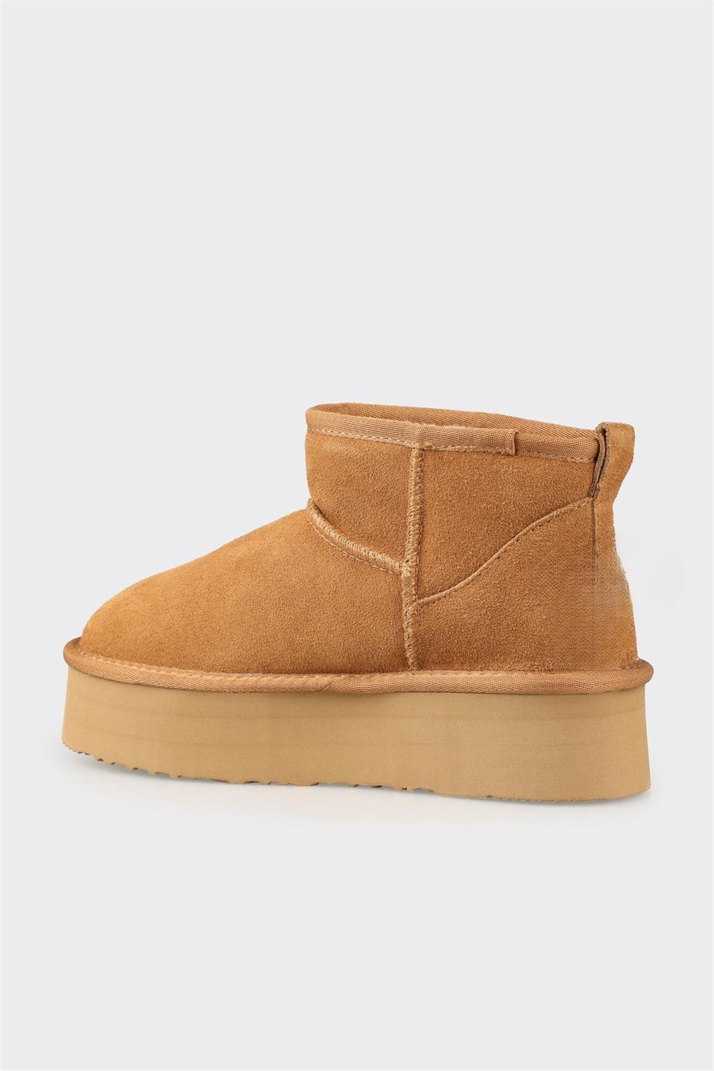 Camel Leather Women's Casual Boot