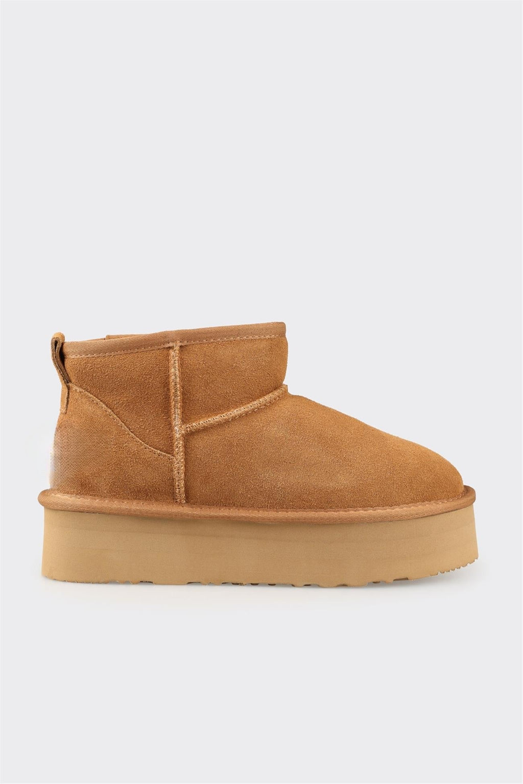 Camel Leather Women's Casual Boot