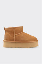Camel Leather Women's Casual Boot