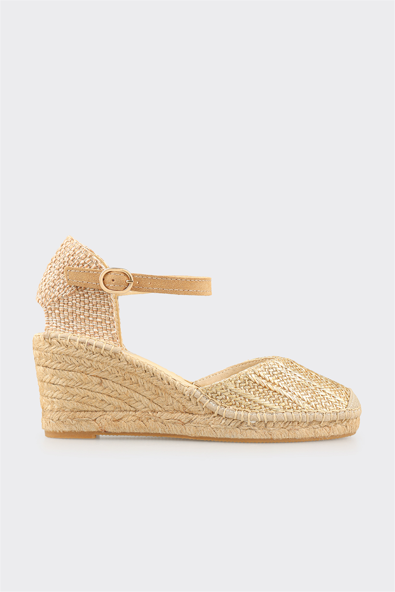 Gold Women's Espadrille