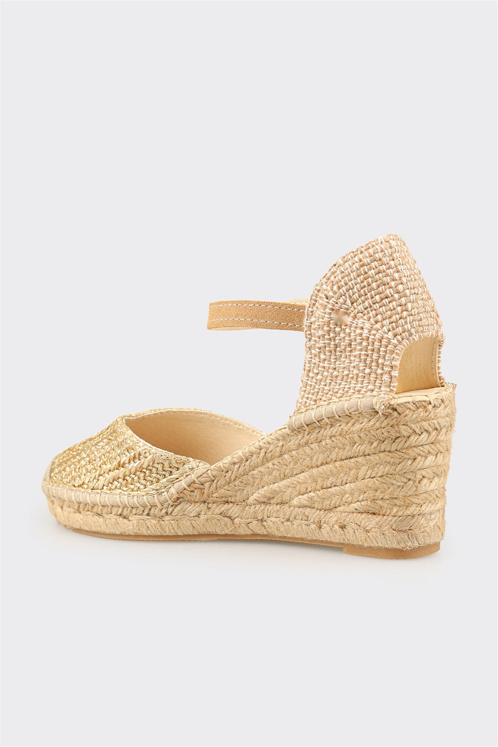 Gold Women's Espadrille
