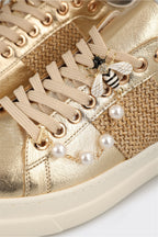 Gold Women's Sneaker