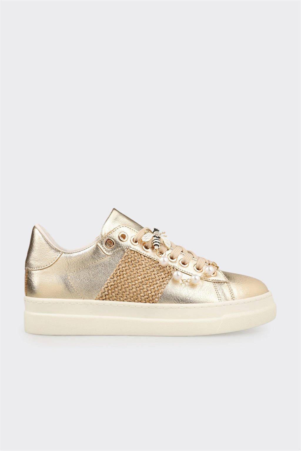 Gold Women's Sneaker