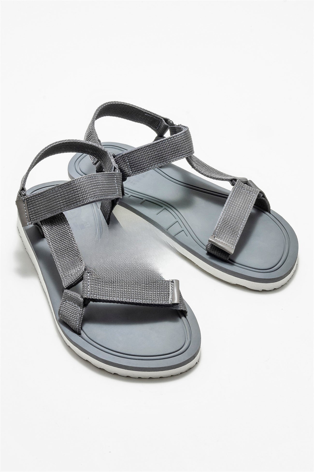 Grey Men's Casual Sandal