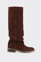 Brown Leather Women's Tall Boot