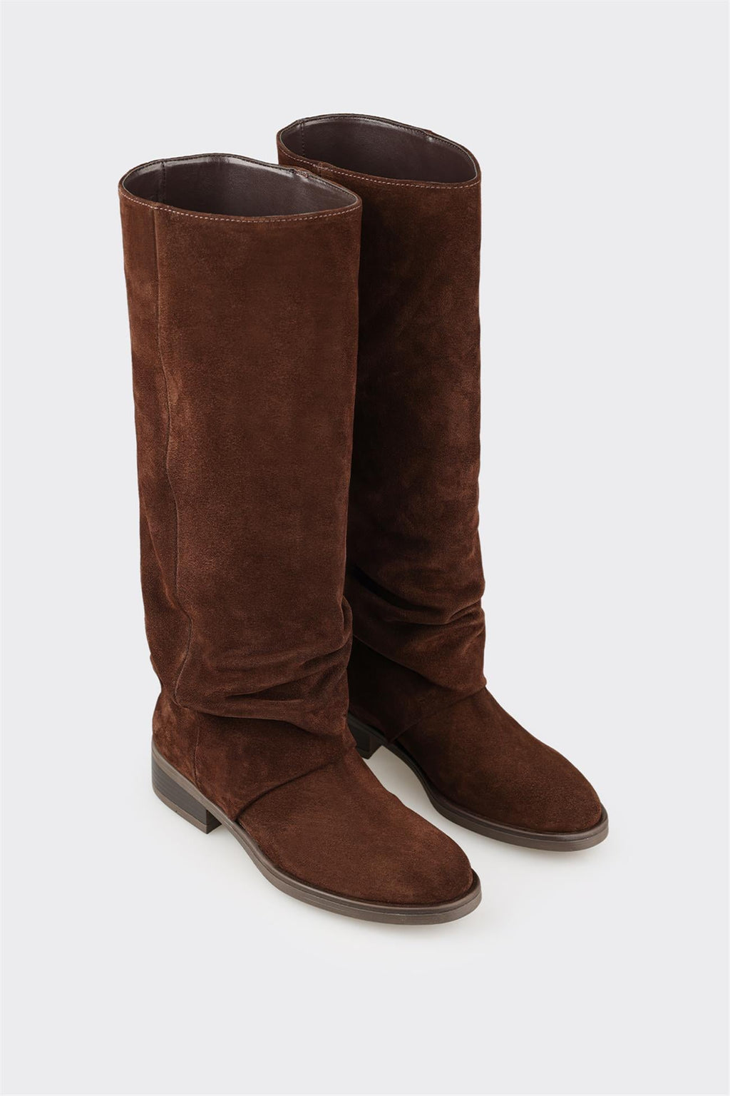 Brown Leather Women's Tall Boot