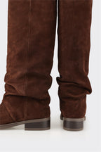 Brown Leather Women's Tall Boot