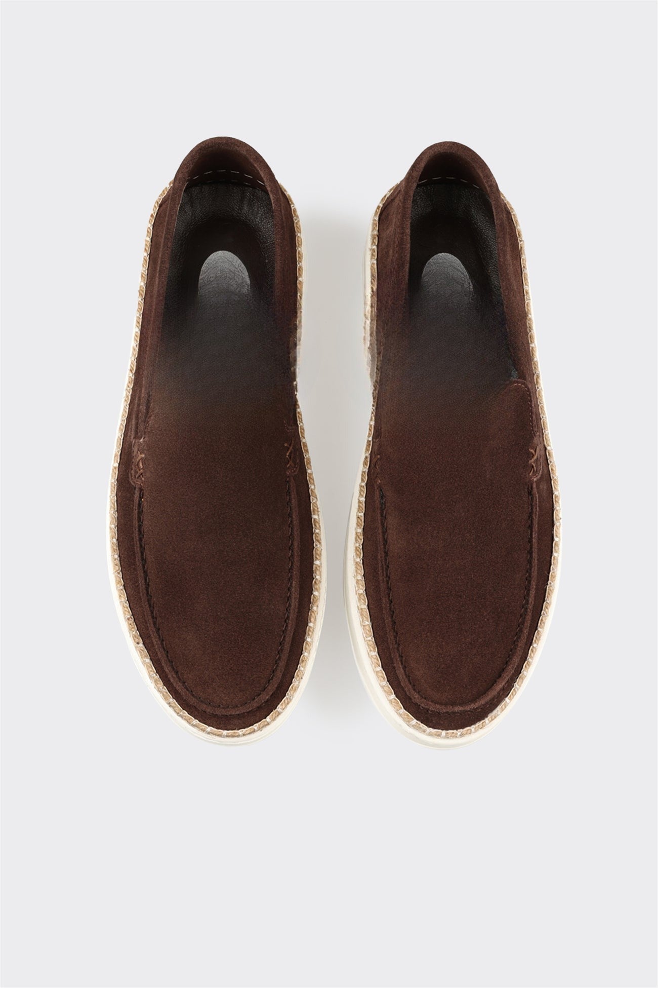 Brown Leather Men's Casual Shoe