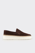 Brown Leather Men's Casual Shoe