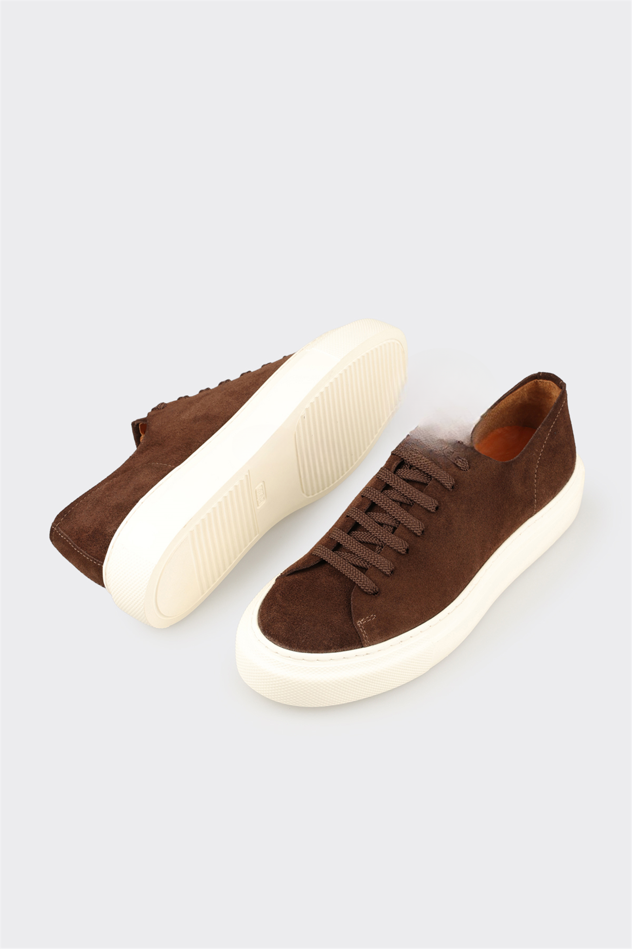 Brown Leather Men's Casual Shoe