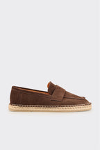 Brown Leather Men's Casual Shoe