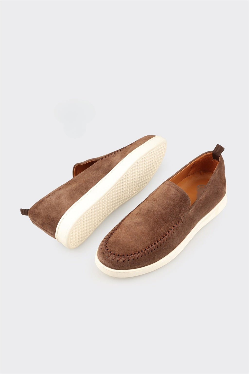 Brown Leather Men's Casual Shoe