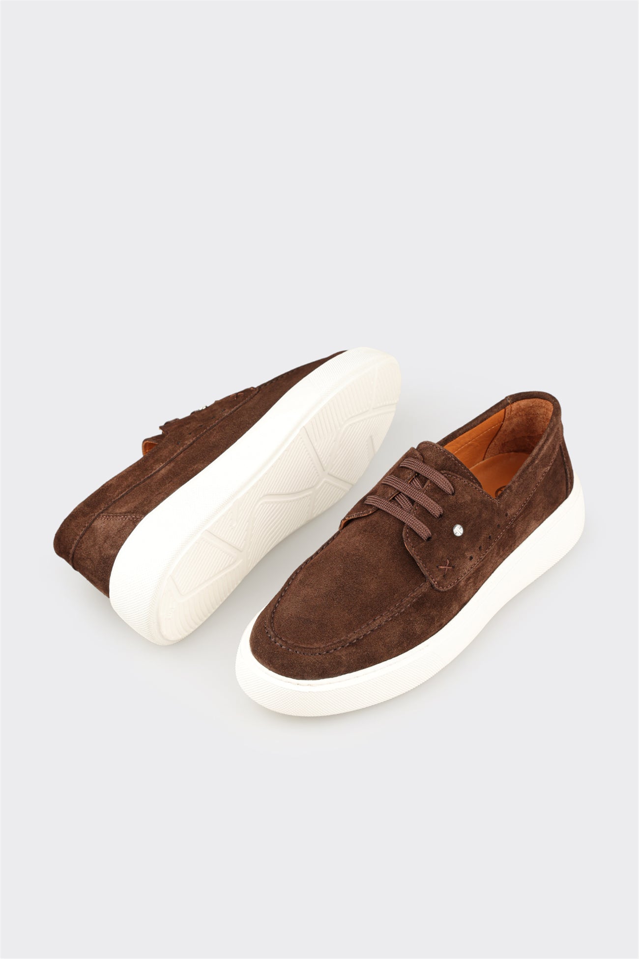 Brown Leather Men's Casual Shoe