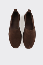 Brown Leather Men's Casual Shoe
