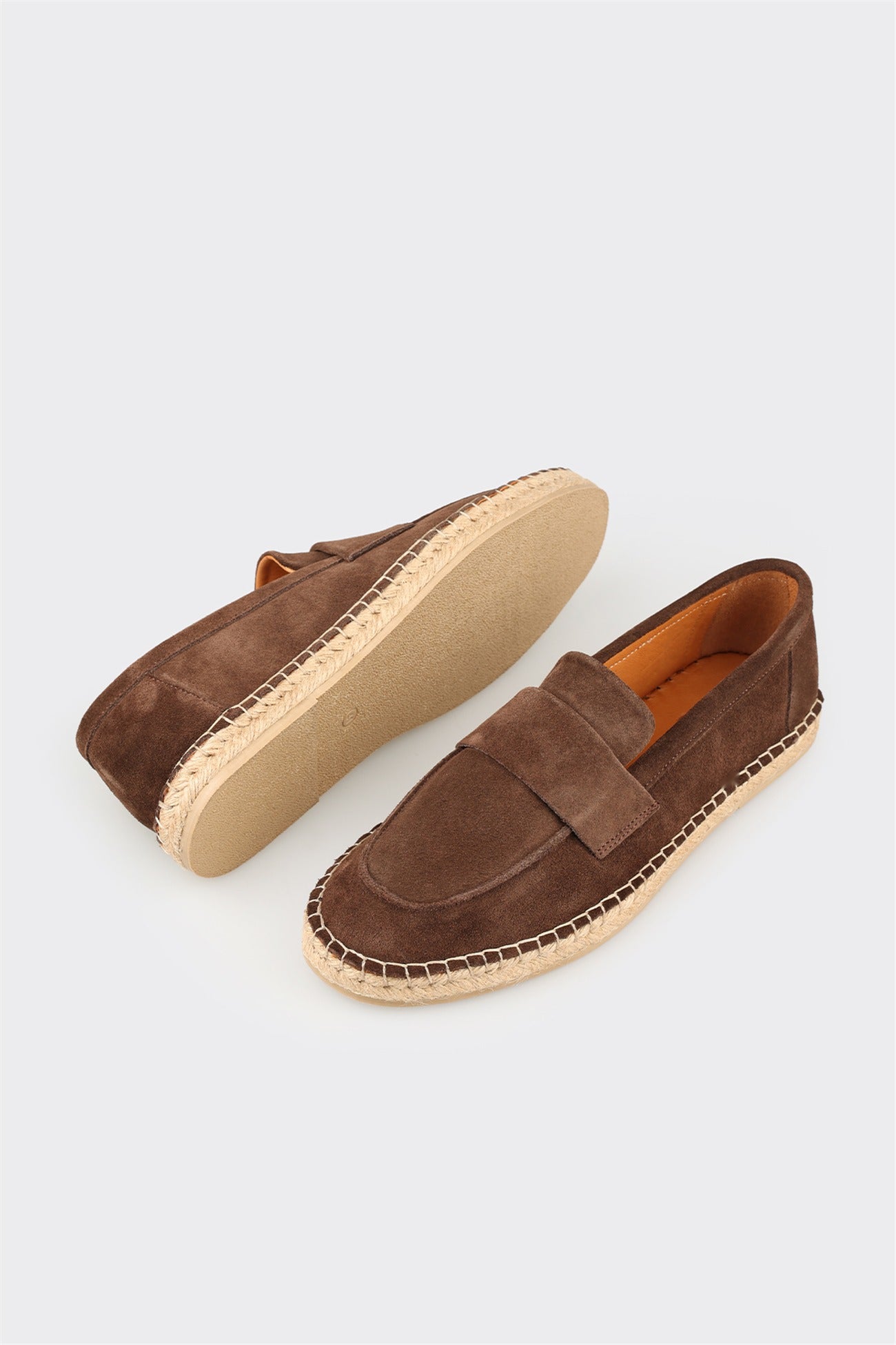 Brown Leather Men's Casual Shoe