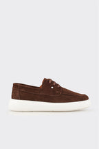 Brown Leather Men's Casual Shoe