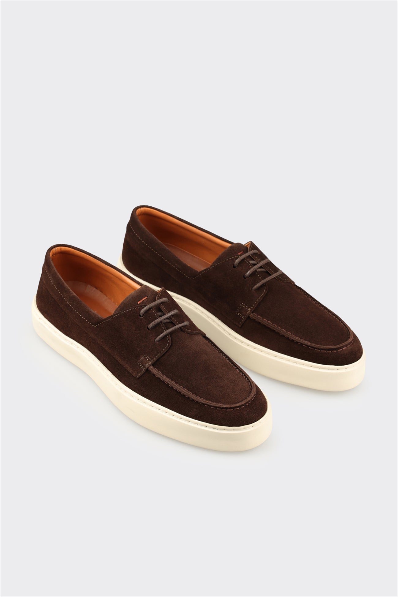 Brown Leather Men's Casual Shoe