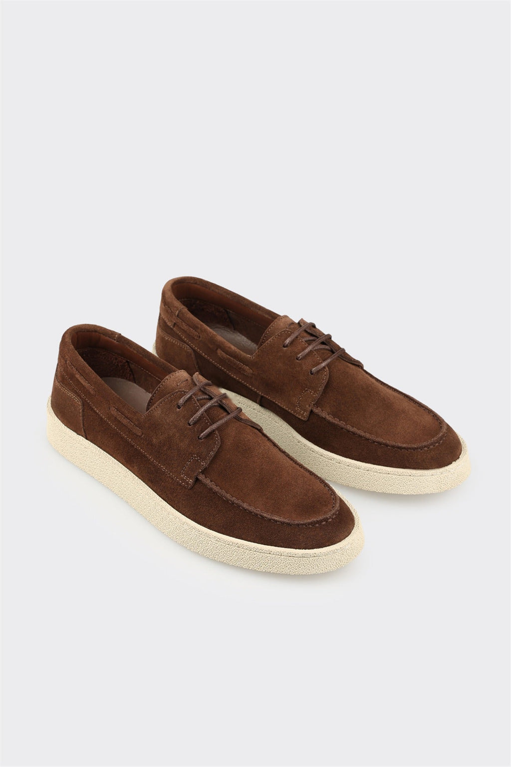 Brown Leather Men's Casual Shoe