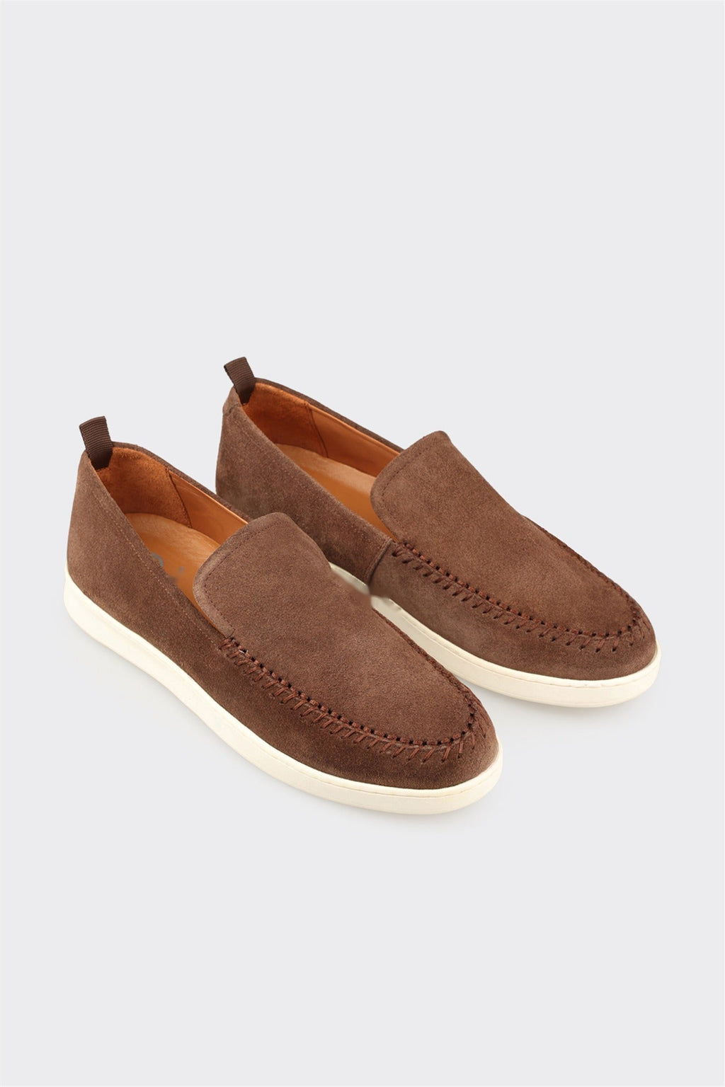 Brown Leather Men's Casual Shoe