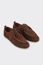 Brown Leather Men's Casual Shoe